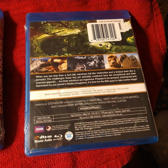2 BBC Earth Nature Animal Documentaries Blu-ray DVD Lot Sealed - Picture 5 of 6